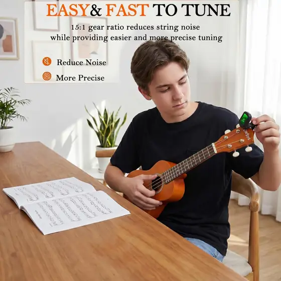 Everjoys Soprano Ukulele Beginner Kit… — Photo 3
