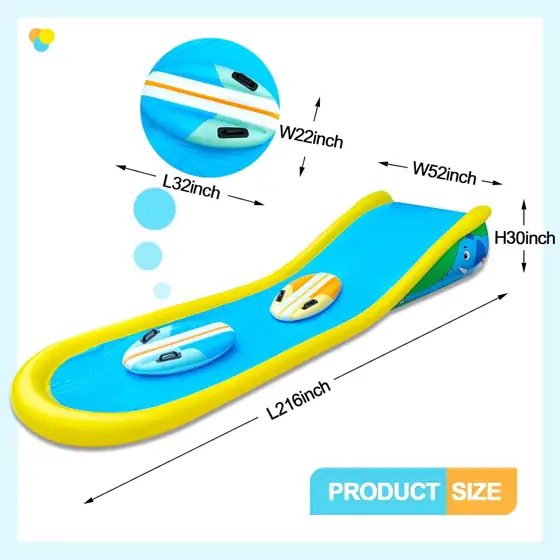Inflatable 18FT Water Slide with… — Photo 3