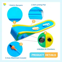 Inflatable 18FT Water Slide with… — Photo 4