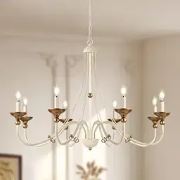 37.4" French Country 8-Light Chandelier… — Photo 1
