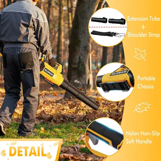 Leaf Blower Cordless with 2x4.0Ah… — Photo 2