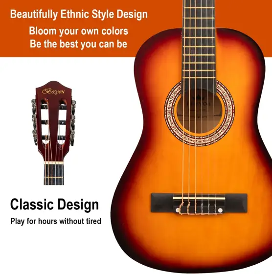30in Beginner Acoustic Guitar Starter… — Photo 3
