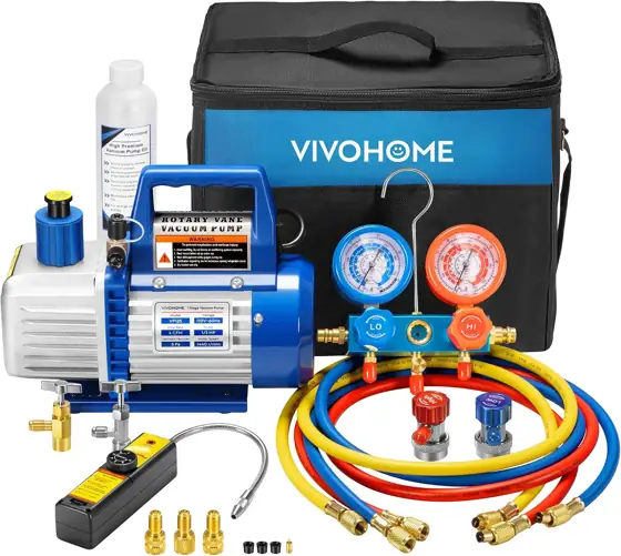 VIVOHOME 110V 1/3 HP 4CFM… — Photo 1