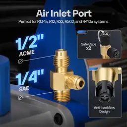 VIVOHOME 110V 1/3 HP 4CFM… — Photo 3