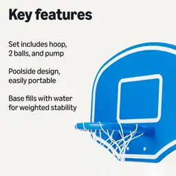Amazon Basics Pool Basketball Hoop… — Photo 2