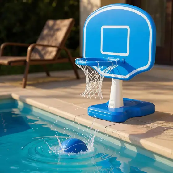 Amazon Basics Pool Basketball Hoop… — Photo 4