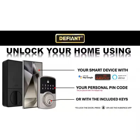 Defiant Square Compact Satin Nickel… — Photo 3