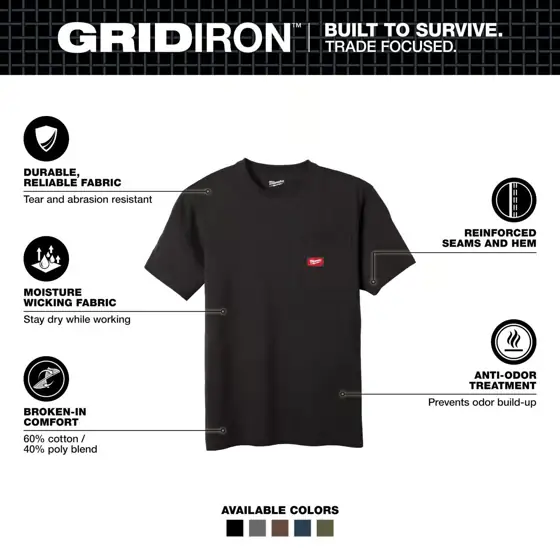 Milwaukee Gridiron M Short Sleeve… — Photo 2