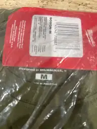 Men's Medium Green GRIDIRON Cotton/Polyester… — Photo 6
