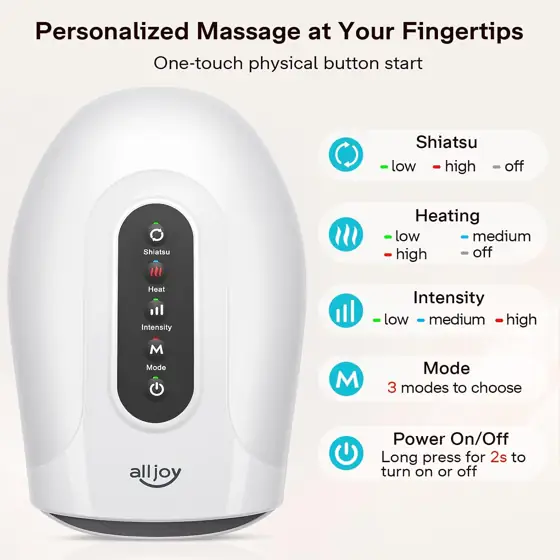 ALLJOY Roller Kneading Hand Massager… — Photo 4