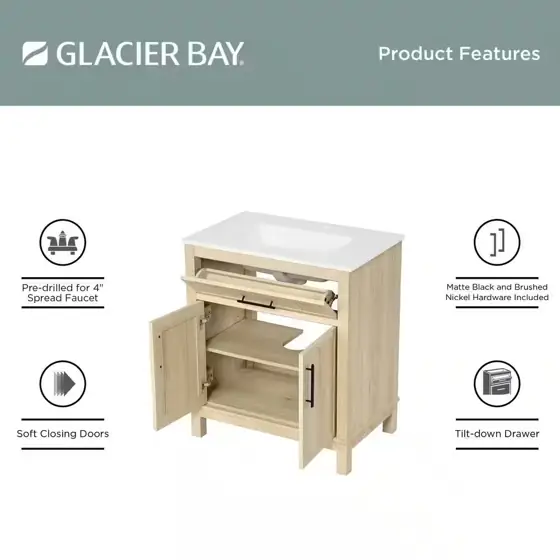 Riley 30 in. Single Sink… — Photo 3