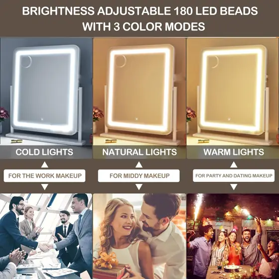 Gvnkvn Vanity LED Mirror, 17.3"… — Photo 3