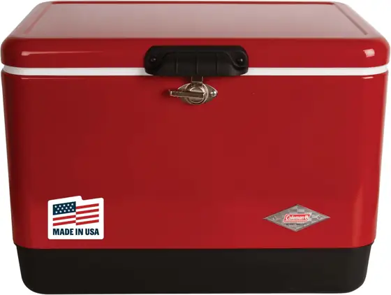 Coleman Vintage 54qt Steel Belted… — Photo 1