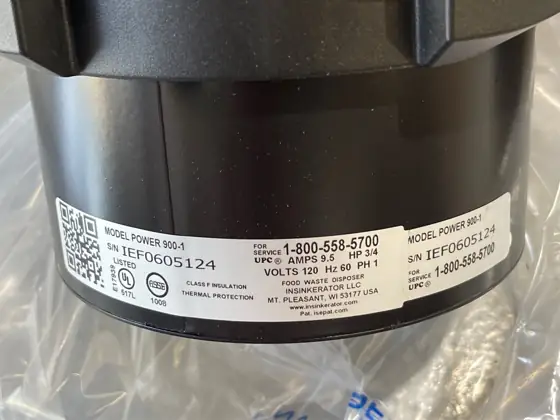 InSinkErator Power 900 3/4 HP… — Photo 6