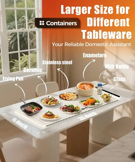 Warming Mat for Food, 36x15in,… — Photo 4