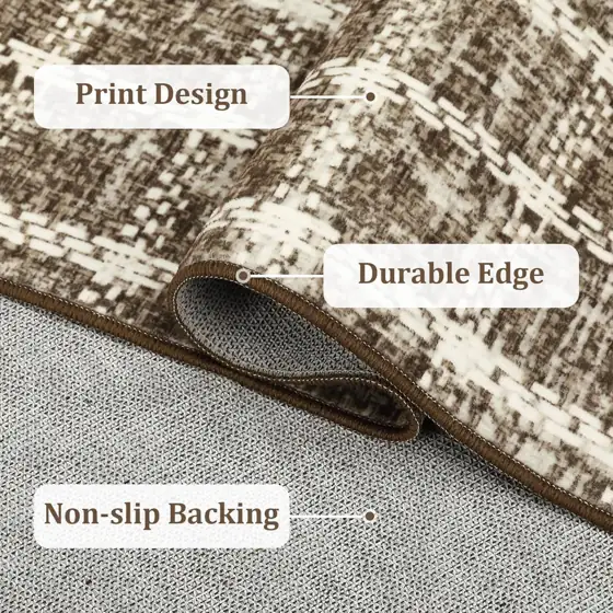 ROYHOME 5x7 Area Rug Non-Slip… — Photo 2