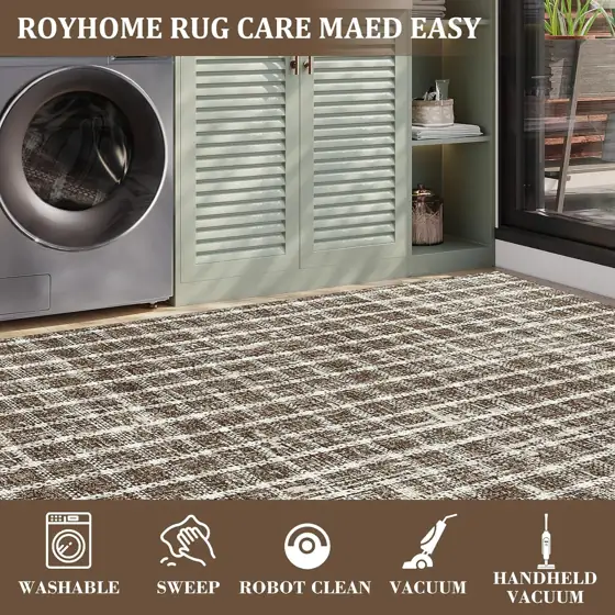 ROYHOME 5x7 Area Rug Non-Slip… — Photo 4