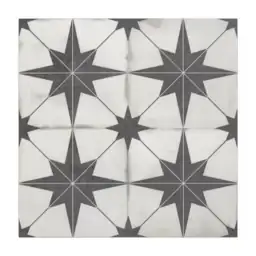 Patterned Black 9x9 in Vinyl… — Photo 1