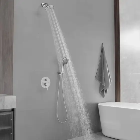 Single-Handle Rain Shower Faucet 1.8… — Photo 2