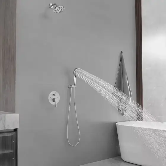 Single-Handle Rain Shower Faucet 1.8… — Photo 3