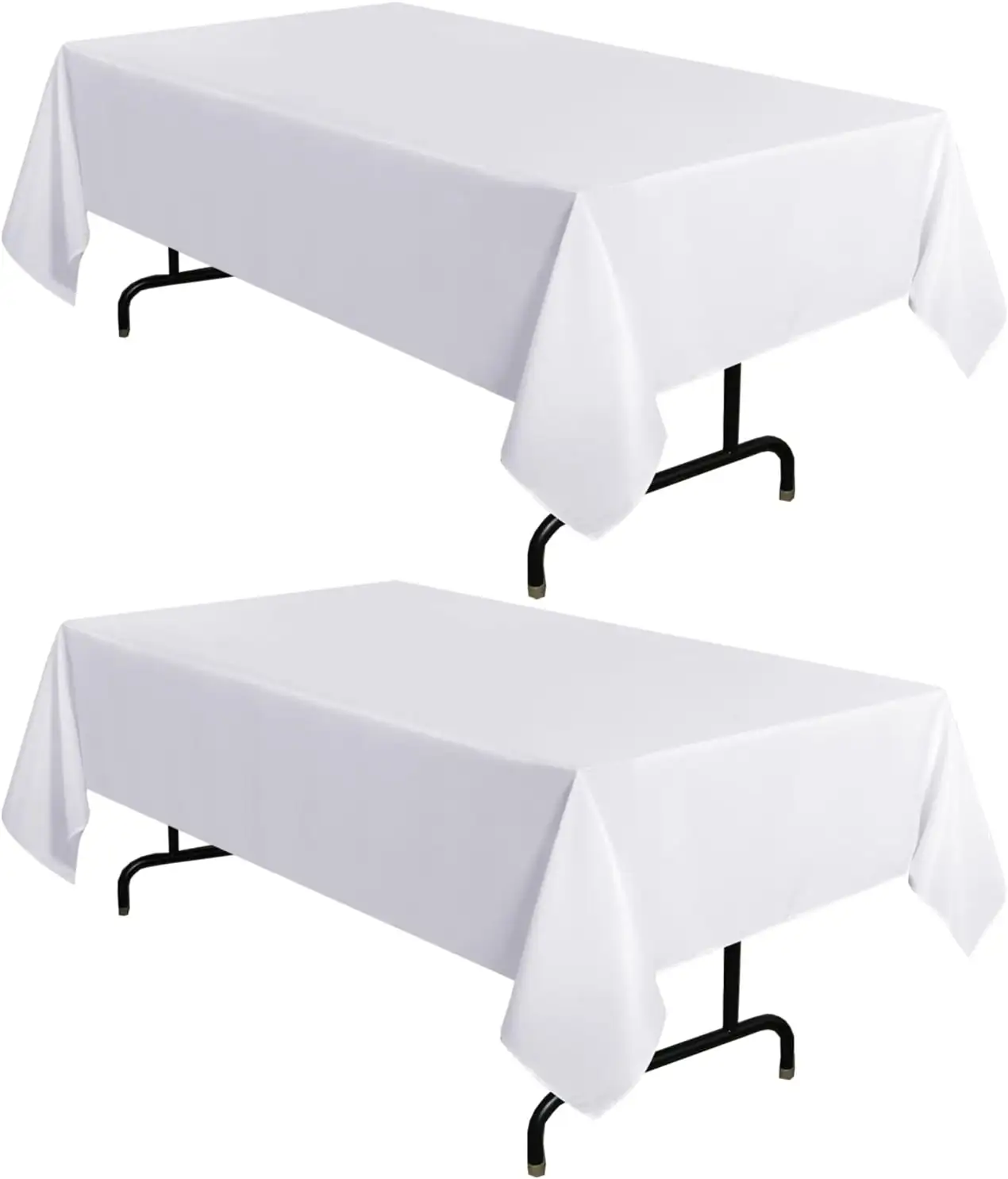 sancua 2 Pack White Tablecloth… — Photo 1