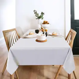 sancua 2 Pack White Tablecloth… — Photo 2