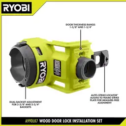 RYOBI Door Lock Installation Kit… — Photo 3
