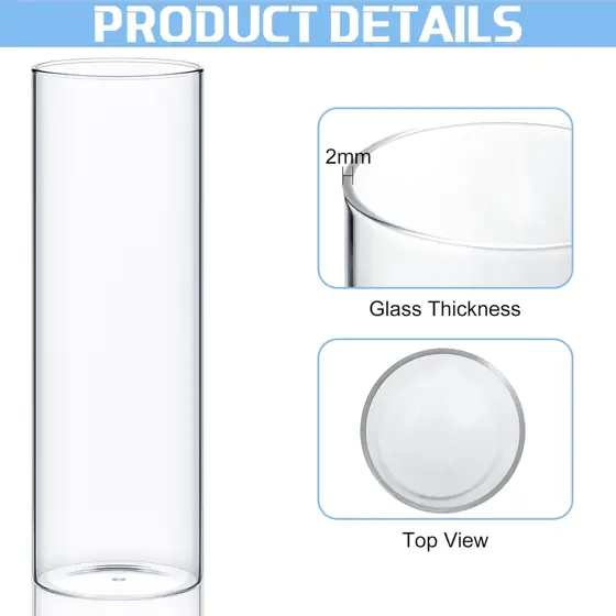 Didaey 36 Pcs Cylinder Vases… — Photo 3