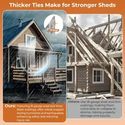 50 Pack 16-Gauge Hurricane Ties,… — Photo 3