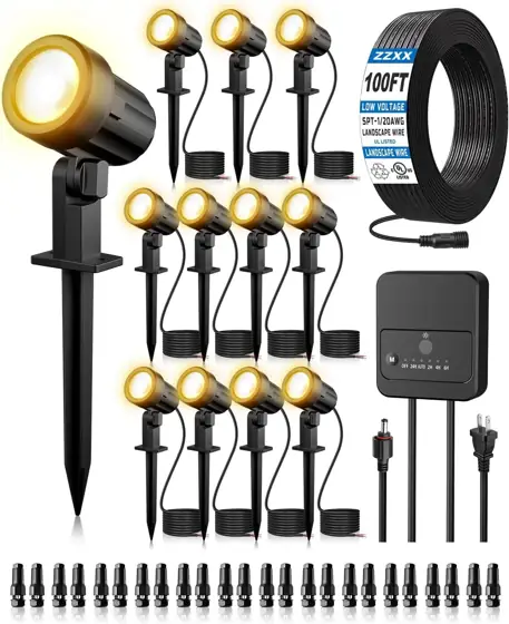 All-in-One Low Voltage Landscape Lighting… — Photo 1