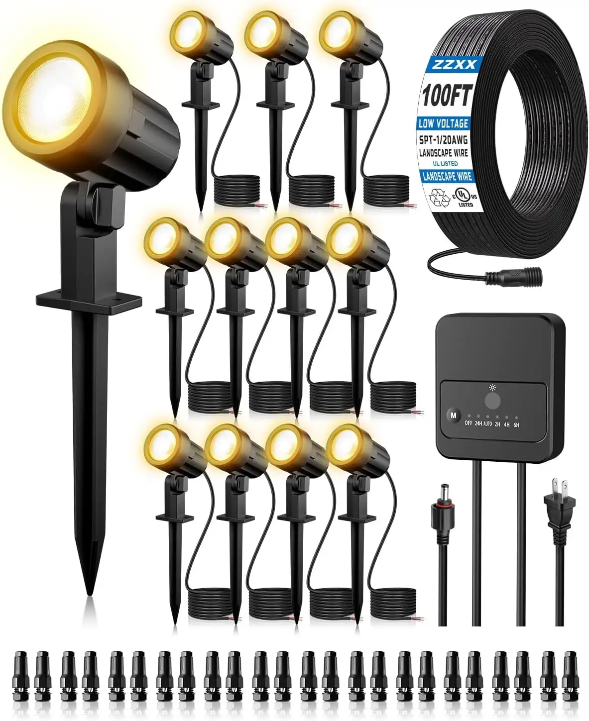 All-in-One Low Voltage Landscape Lighting… — Photo 1