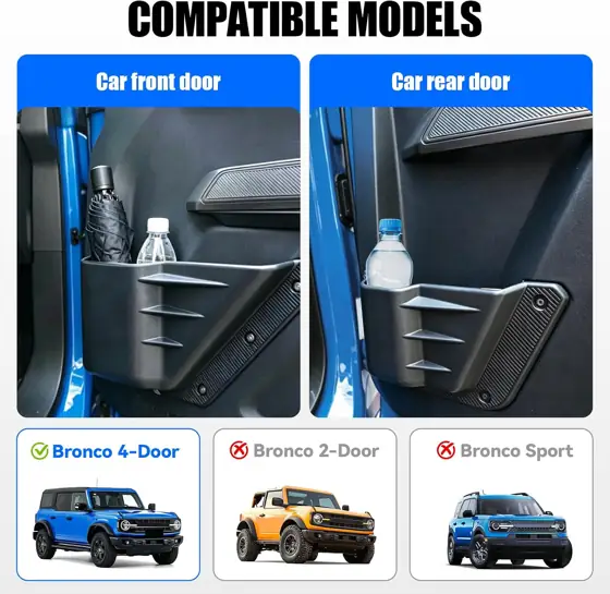 4Pcs Door Storage Pockets Organizer… — Photo 2