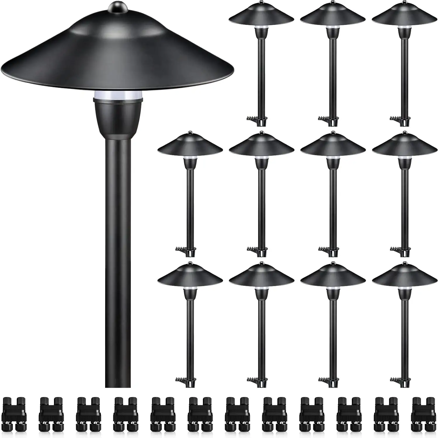 SUNVIE 12-Pack Low Voltage Pathway… — Photo 1