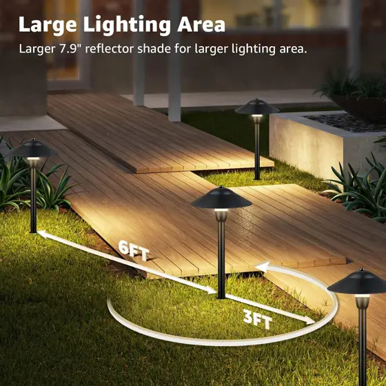 SUNVIE 12-Pack Low Voltage Pathway… — Photo 4