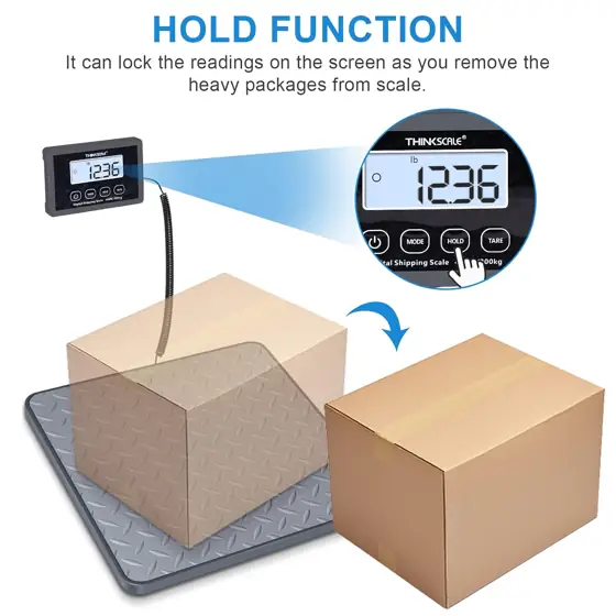 THINKSCALE Shipping Scale, 440 lb… — Photo 3