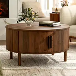 ZttRiee Round Coffee Table with… — Photo 1