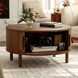 ZttRiee Round Coffee Table with… — Photo 3