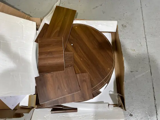 ZttRiee Round Coffee Table with… — Photo 5