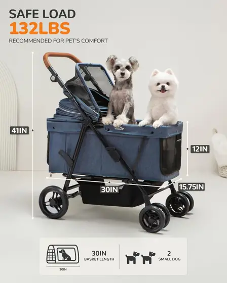 Dog Stroller for Large &… — Photo 3