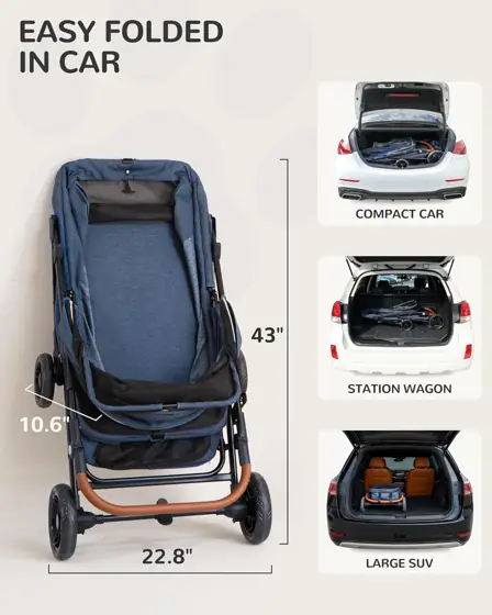 Dog Stroller for Large &… — Photo 4