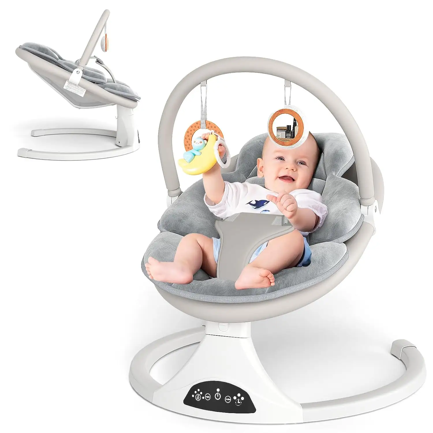 Electric Baby Swing with Remote… — Photo 1