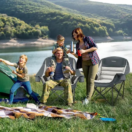 Youtanic Oversized Padded Camping Chair,… — Photo 2