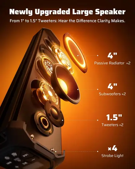 Ehaho 26' UTV Sound Bar,… — Photo 3