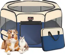 Aivituvin Foldable Dog Playpen with… — Photo 1