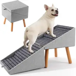17.13" H Split Ottoman Dog… — Photo 1