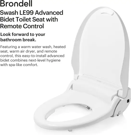Brondell LE99 Bidet Toilet Seat… — Photo 2