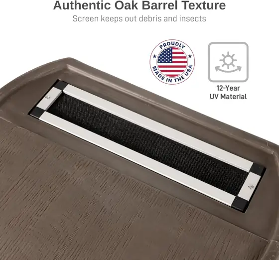 RTS Home Accents 50-Gallon Rain… — Photo 3
