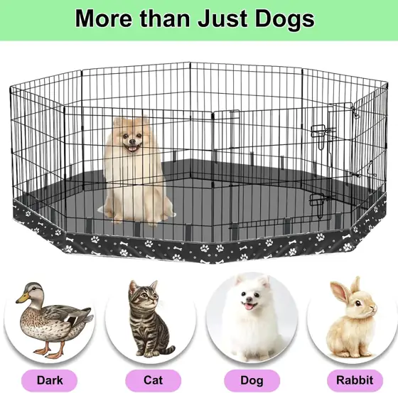 Dog Playpen Bottom Pad for… — Photo 4