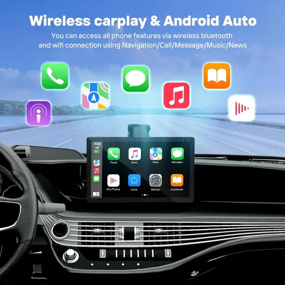 9" Wireless Apple Carplay Screen… — Photo 2