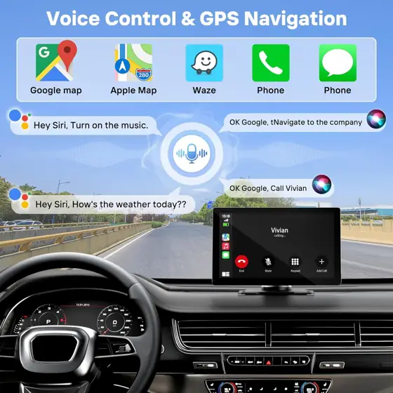 9" Wireless Apple Carplay Screen… — Photo 3